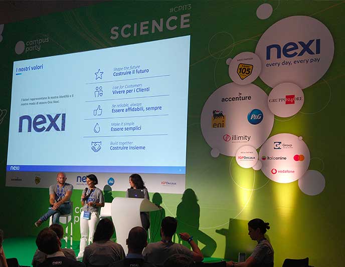 nexi al Campus Party 2019