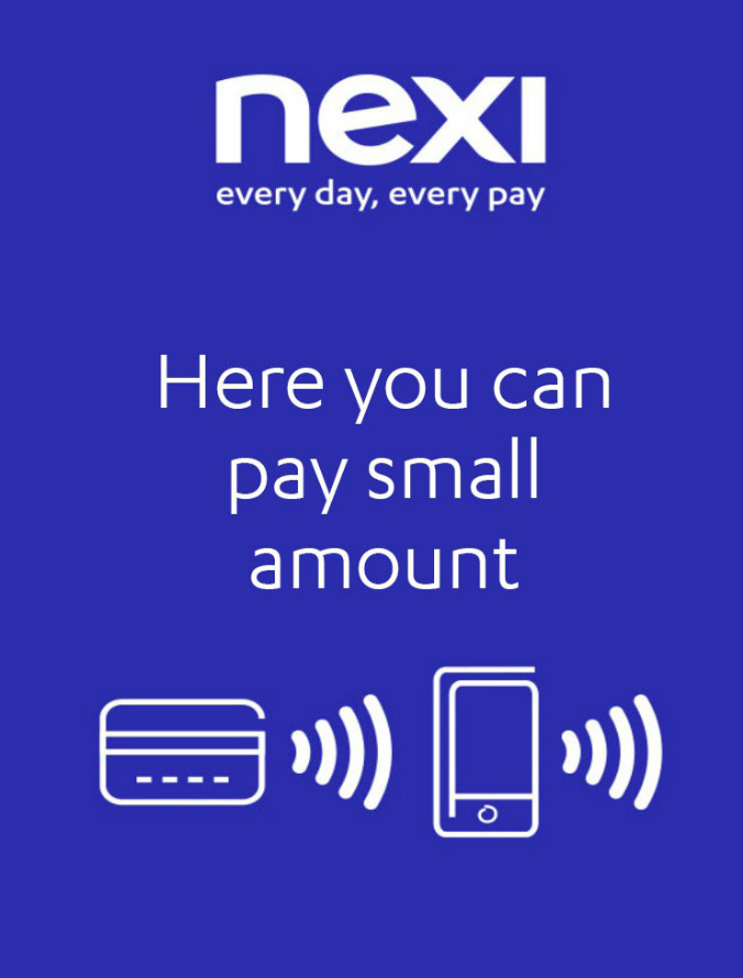 Here you can pay small amout