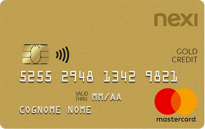 Nexi Gold Credit Card