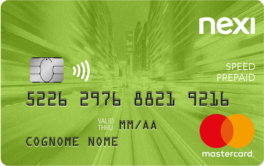 Prepaid card Nexi Speed