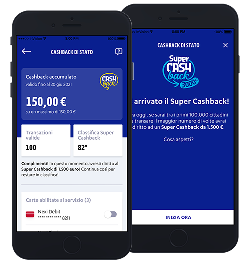 Come attivare il cashback da Nexi Pay