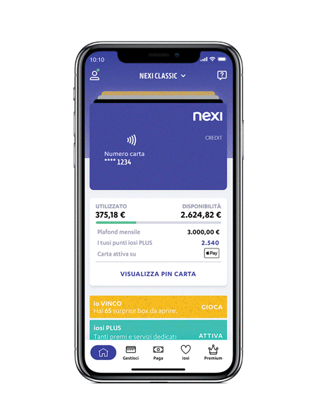 la nuova app Nexi Pay