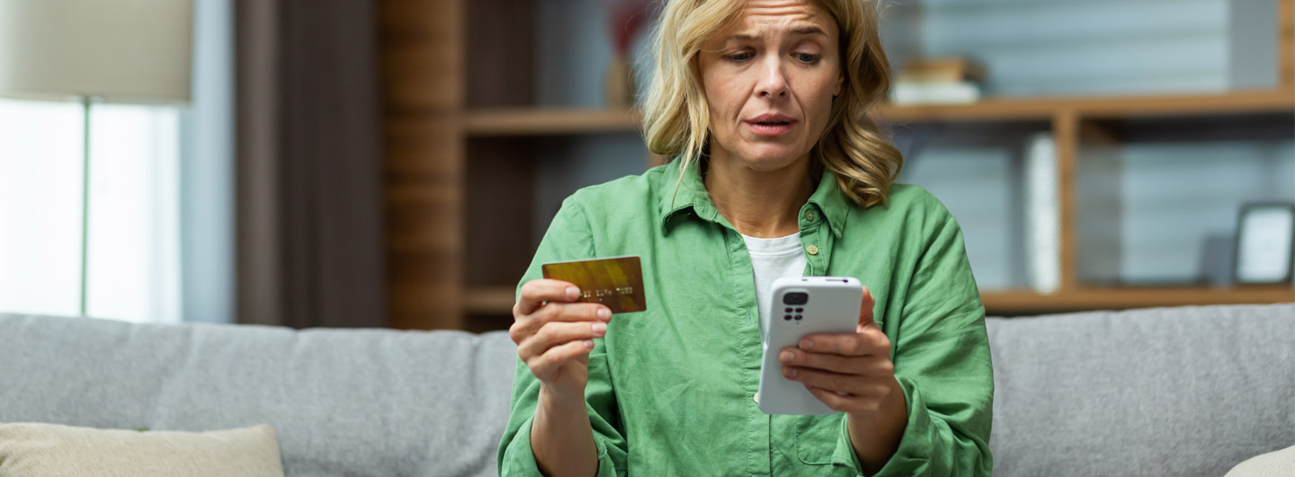 Blocco pagamento con carta
