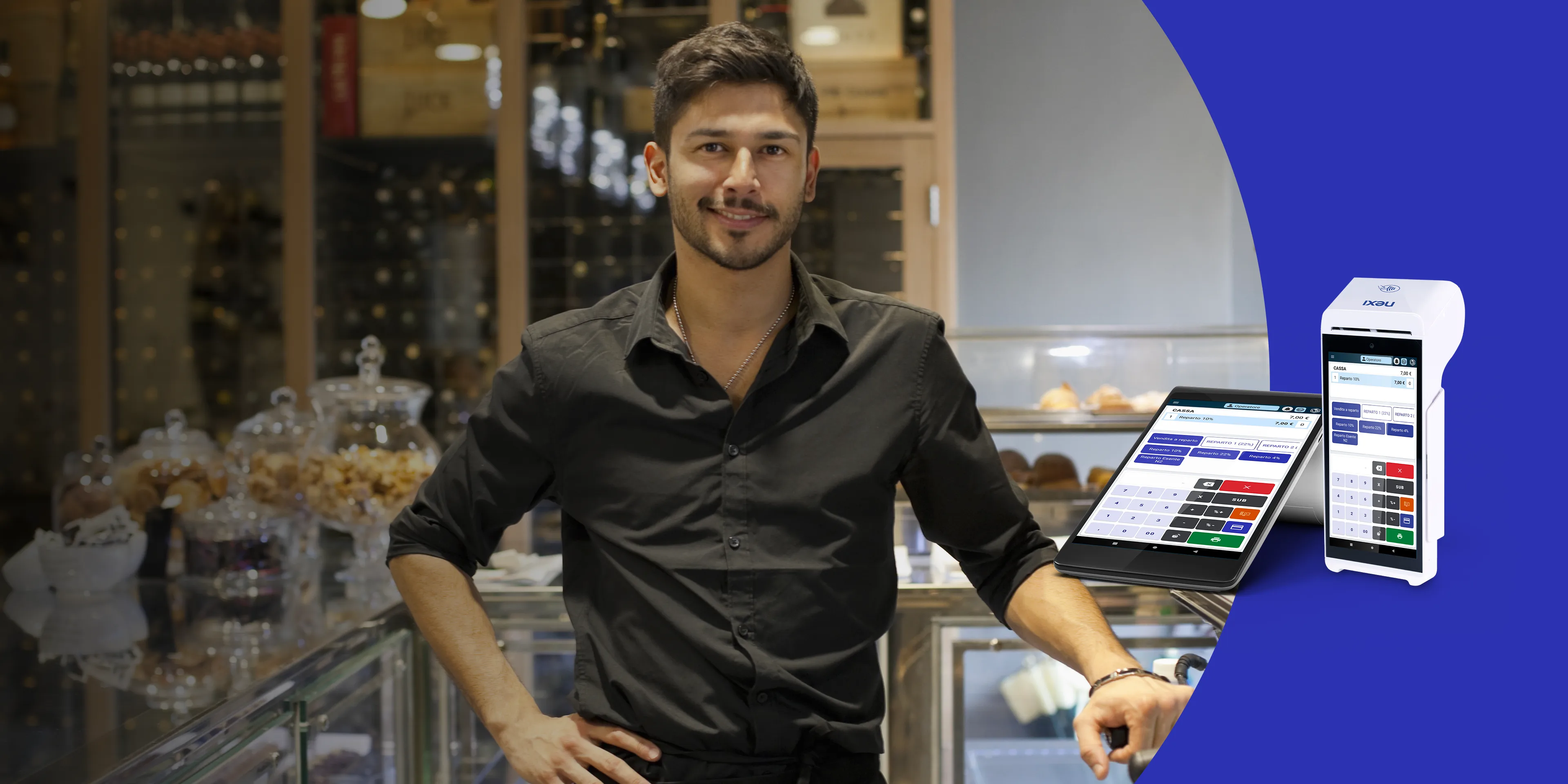 SmartPOS con cassa fiscale integrata