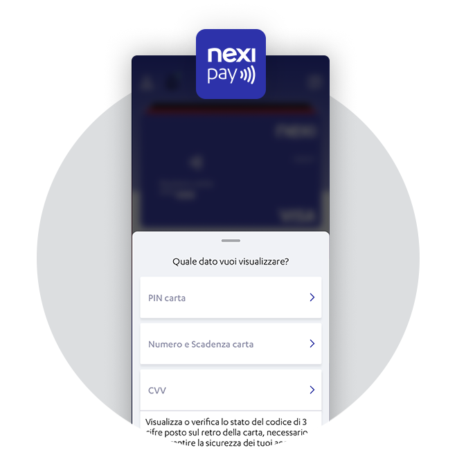 dati carta Nexi Pay