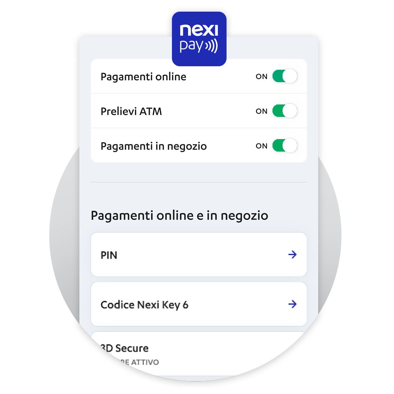 dati carta Nexi Pay