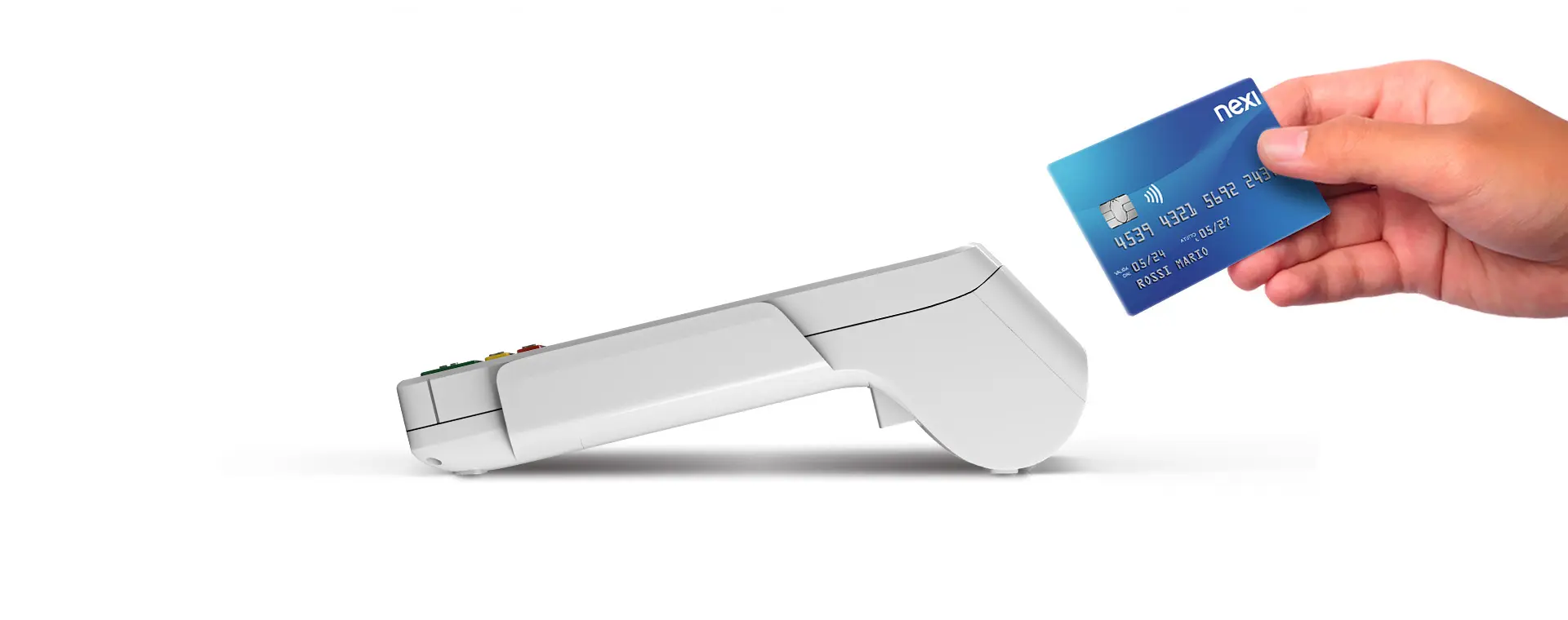 Pagamento con carta su SmartPOS Cordless +
