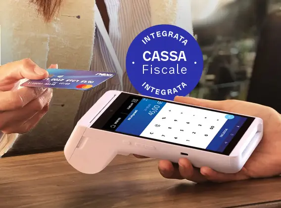 Nexi SmartPOS Mini con Stampante e Cassa Fiscale integrata