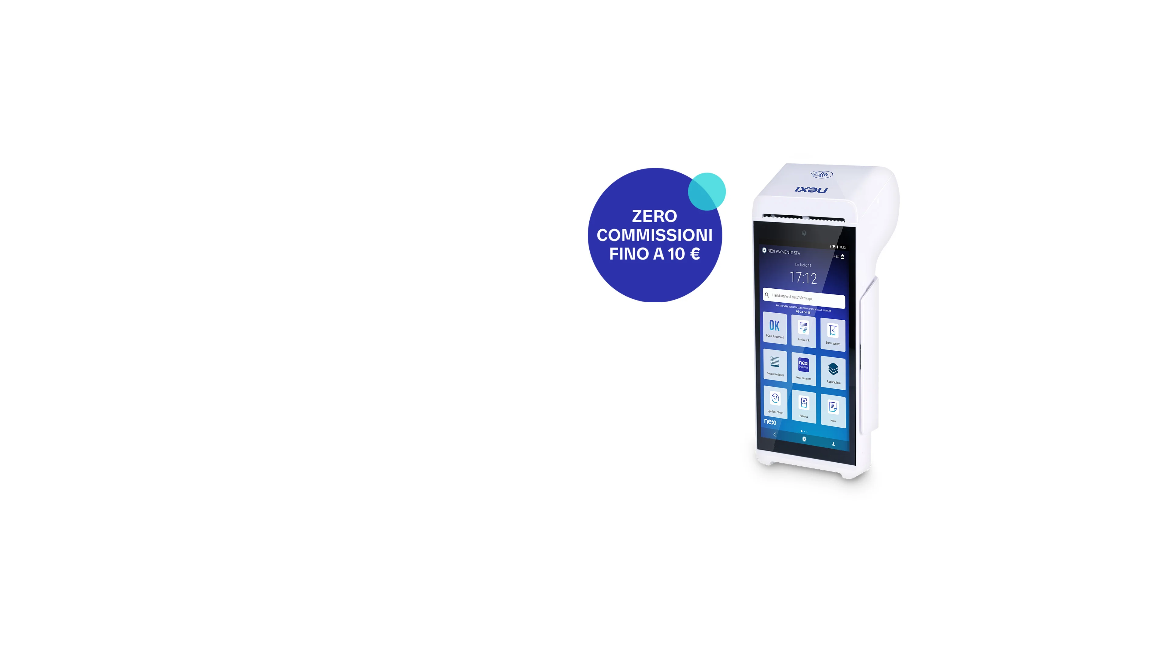 SmartPOS Mini con stampante