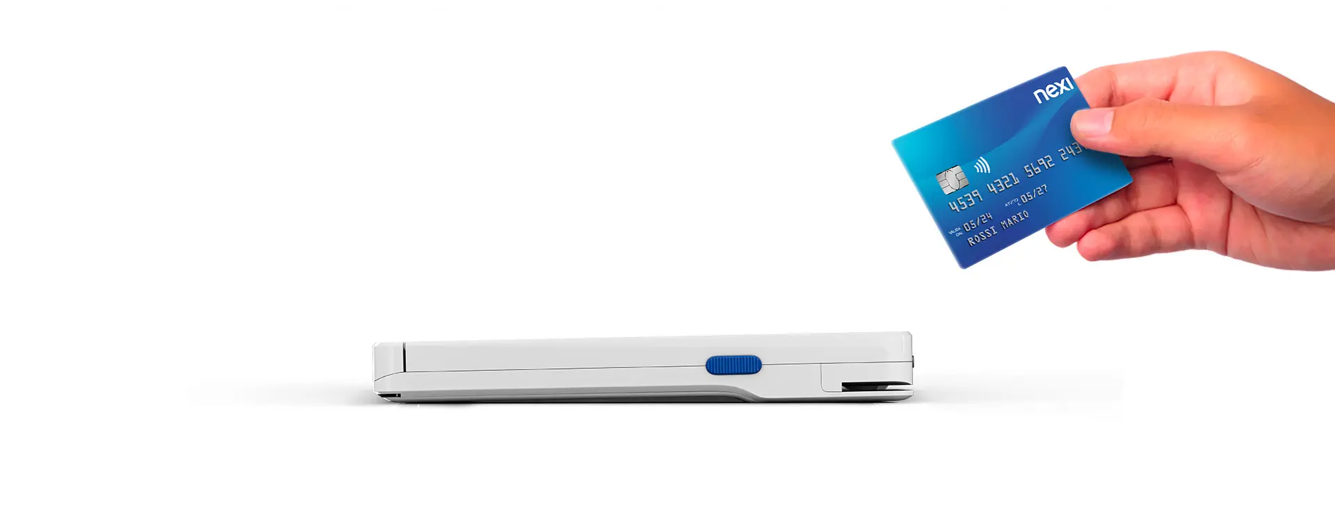 Pagamento con smartphone su SmartPOS mini Nexi
