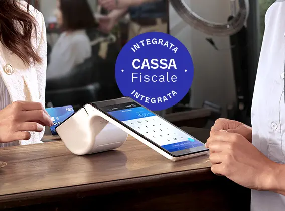 Nexi SmartPOS con Stampante e Cassa Fiscale integrata