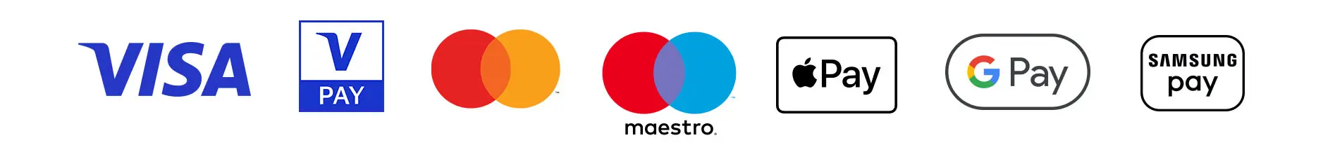 Metodi di pagamento accettati