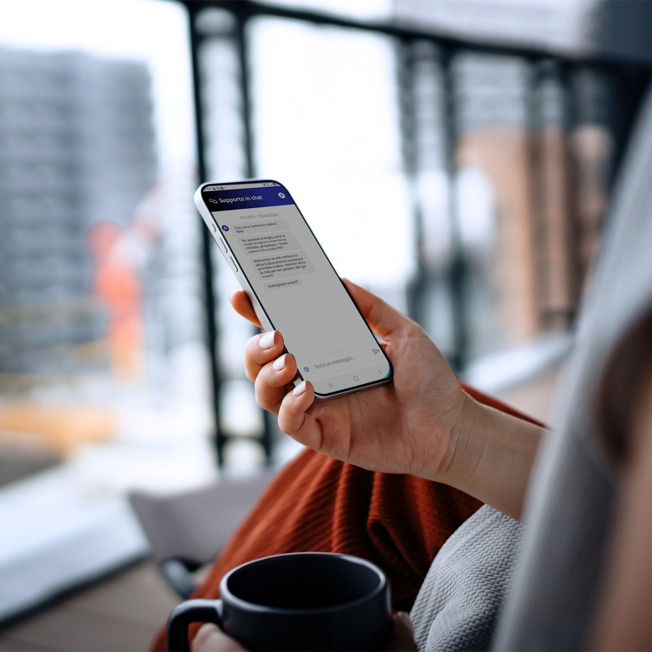 contattaci in chatbot